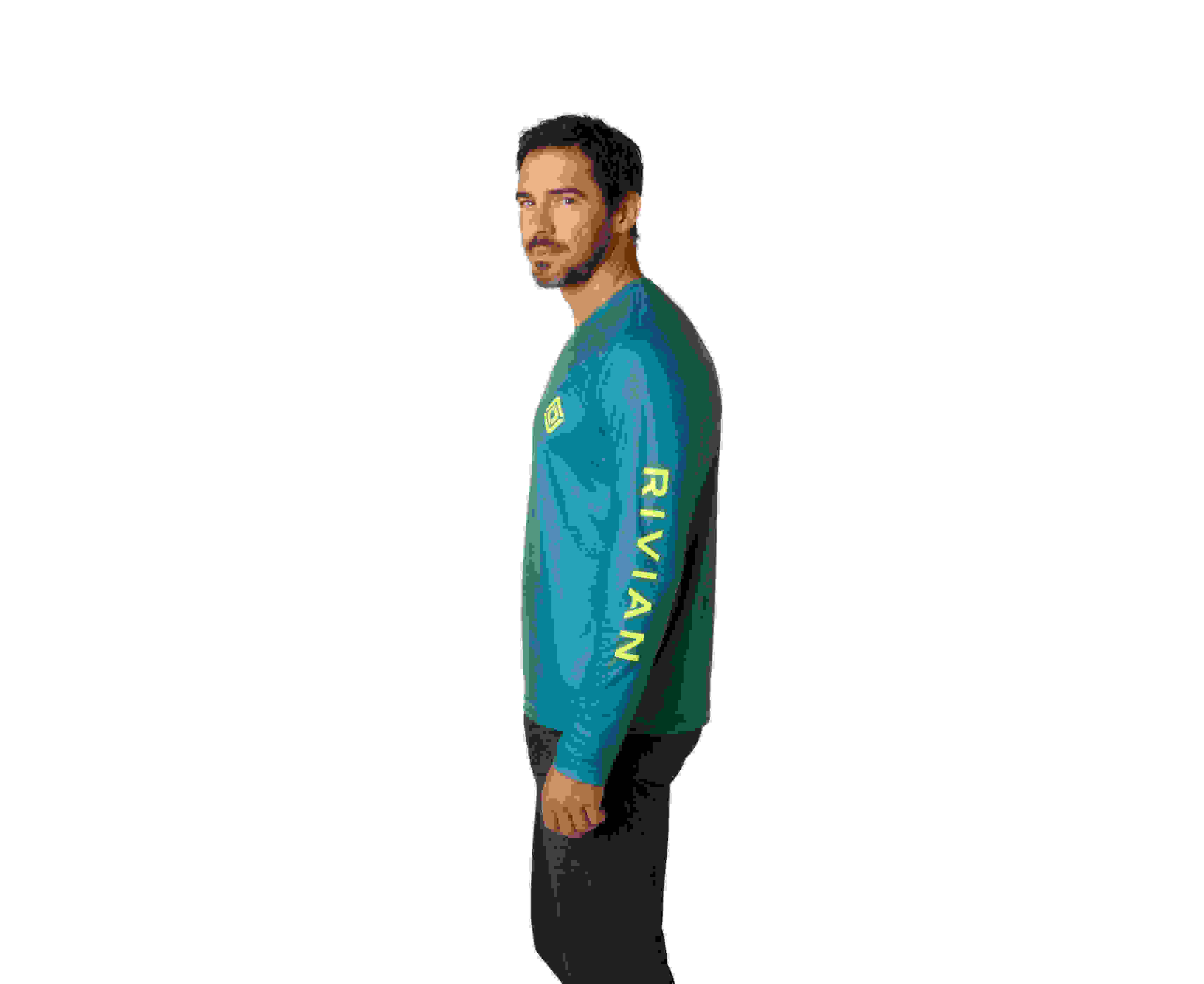 Compass Logo Tech Long Sleeve T-Shirt - Gear Shop - Rivian